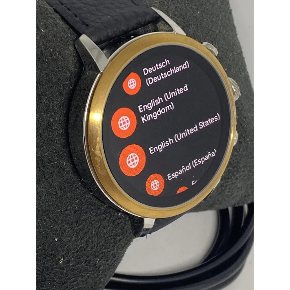 Fossil Gen 4 Authentic Digital Dial Smart Watch Custom Band FTW6016 AB626